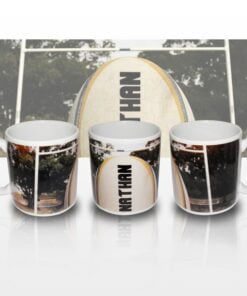 Personalised Rugby Ball Mug