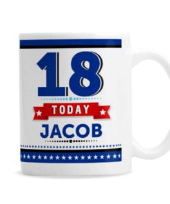 Personalised Birthday Star Mug