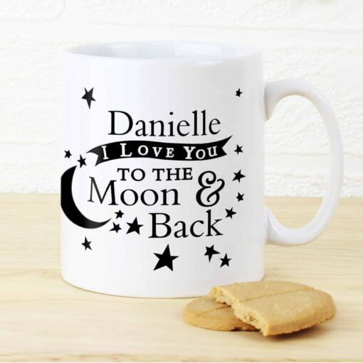 Personalised To the Moon and Back... Mug