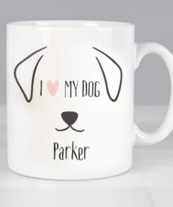 Personalised Dog Features Mug