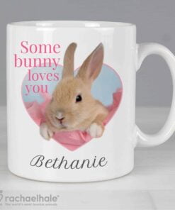 Personalised Rachael Hale 'Some Bunny' Mug
