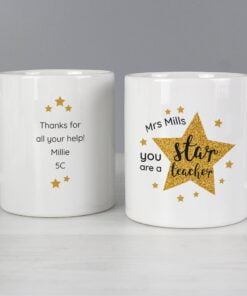 Personalised Star Teacher’s Mug