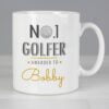 Personalised No.1 Golfer Mug