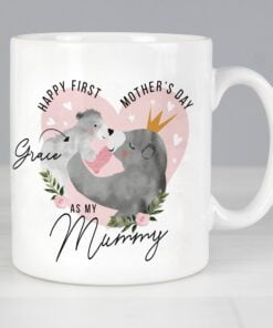 Personalised 1st Mother's Day Mama Bear Mug