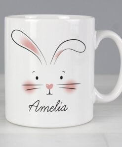 Personalised Bunny Features Mug