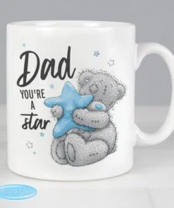 Personalised Me To You Dad You're A Star Mug