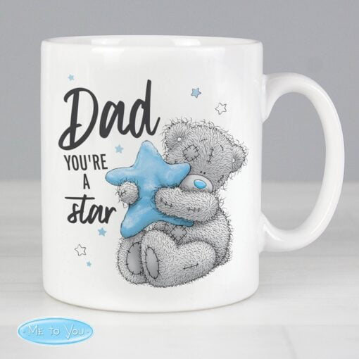 Personalised Me To You Dad You're A Star Mug