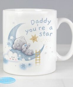 Personalised Tiny Tatty Teddy Daddy You're A Star Mug