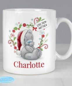 Personalised Me to You Christmas Mug