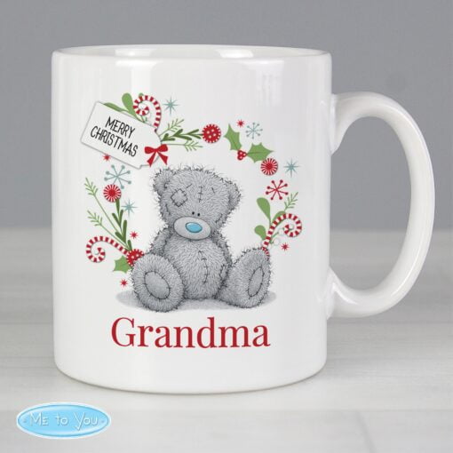 Personalised Me to You 'For Nan, Grandma, Mum' Christmas Mug