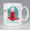 Personalised Mrs Claus Mug