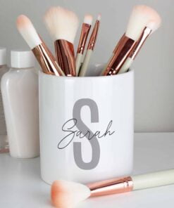 Personalised Initial & Name Ceramic Storage Pot