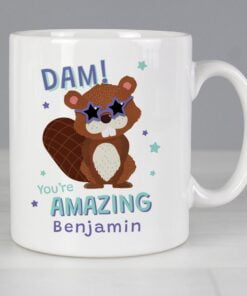 Personalised Dam You're Amazing Mug