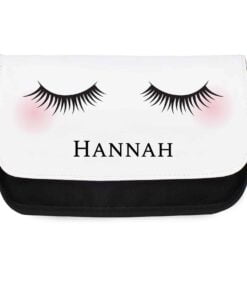 Personalised Eyelashes Make Up Bag