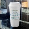 Personalised 'Saving the Planet' Insulated Eco Travel Cup