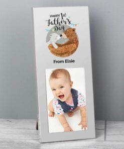 Personalised 1st Fathers Day Daddy Bear 2x3 Photo Frame