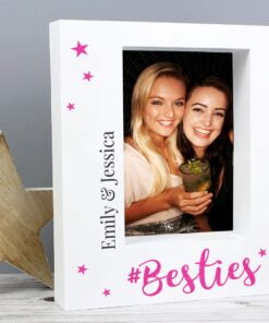 Personalised Besties 5x7 Box Photo Frame