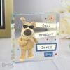 Personalised Boofle Stars Large Crystal Token