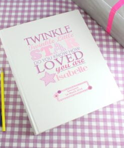 Personalised Twinkle Girls Traditional Album