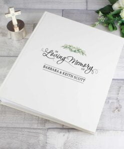Personalised In Loving Memory Traditional Album
