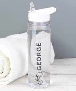 Personalised Bicycle Island Water Bottle
