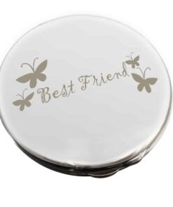 Best Friend Round Compact Mirror