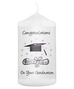 Graduation Pillar Candle