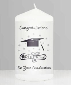 Graduation Pillar Candle