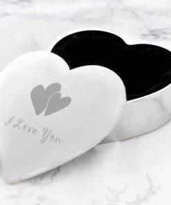 I Love You Heart Trinket Box
