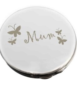 Mum Round Compact Mirror