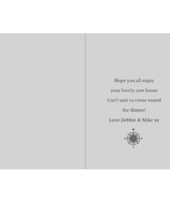 Personalised 1805 – 1874 Old Series Map Compass Card