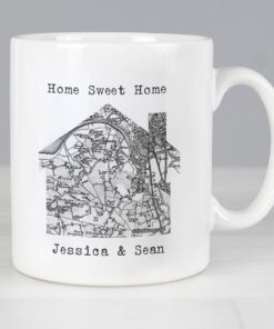 Personalised 1805 – 1874 Old Series Map Home Mug
