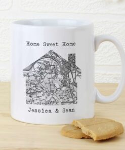 Personalised 1805 – 1874 Old Series Map Home Mug