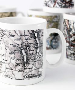 Personalised 1805 – 1874 Old Series Map Mug