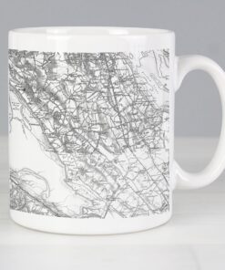 Personalised 1805 – 1874 Old Series Map Mug