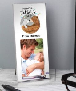 Personalised 1st Fathers Day Daddy Bear 2×3 Photo Frame