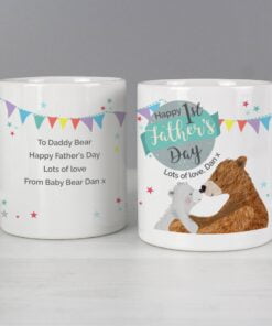 Personalised 1st Father’s Day Daddy Bear Mug