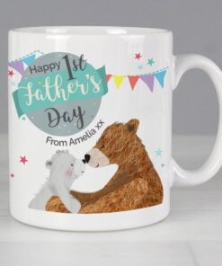 Personalised 1st Father’s Day Daddy Bear Mug