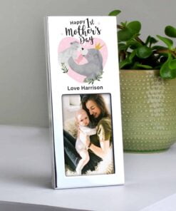 Personalised 1st Mothers Day Mama Bear 2×3 Photo Frame