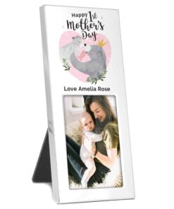 Personalised 1st Mothers Day Mama Bear 2×3 Photo Frame