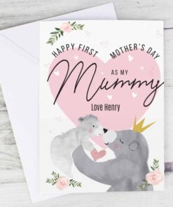 Personalised 1st Mother’s Day Mama Bear Card