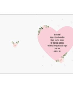 Personalised 1st Mother’s Day Mama Bear Card