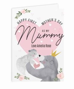 Personalised 1st Mother’s Day Mama Bear Card