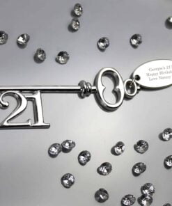 Personalised 21st Birthday Key