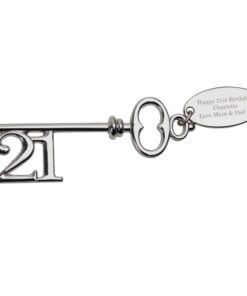 Personalised 21st Birthday Key