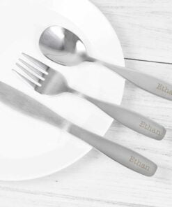 Personalised 3 Piece Cutlery Set