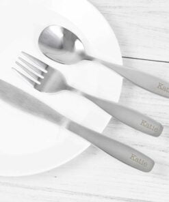 Personalised 3 Piece Cutlery Set