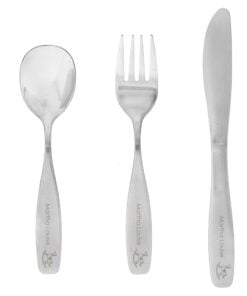 Personalised 3 Piece Rocking Horse Cutlery Set