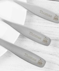 Personalised 3 Piece Train Cutlery Set