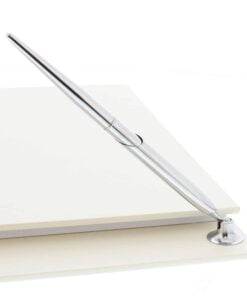 Personalised 50th Golden Anniversary Hardback Guest Book & Pen